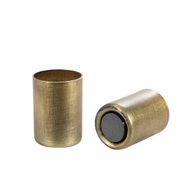 magnetisk-ljushållare-antikmässing-höjd3cm