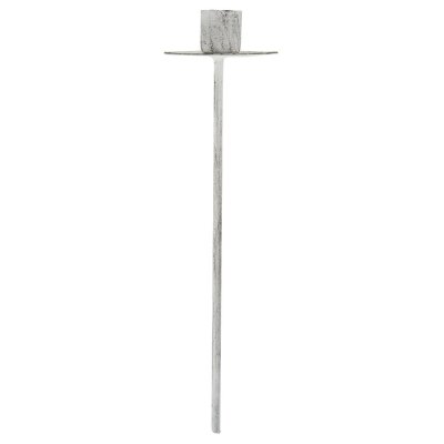 ljusstake-spjut-vintagevit-julgransljus