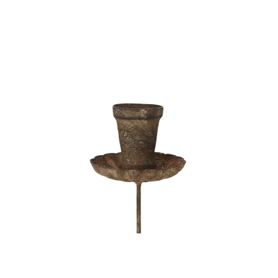 ljusstake-på-stick-rostbrun-metall