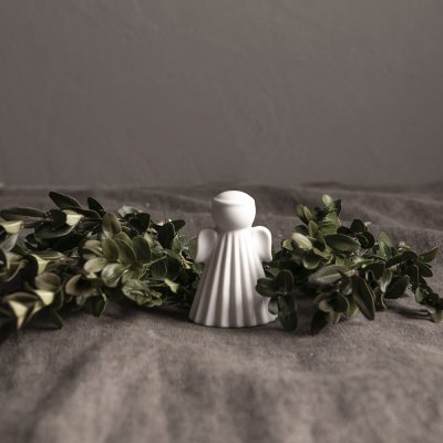 Ängel Saga, H6 cm, vit - Storefactory