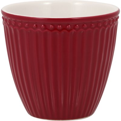 lattemugg-i-stengods-claret-red