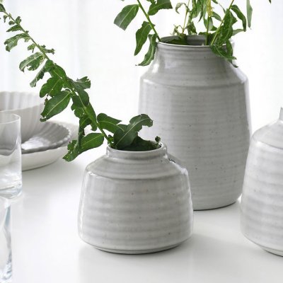 Vas, Kyrkbacken, H11 cm, grå - Storefactory