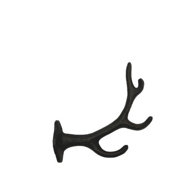 Iron Antler Krok i gjutjärn, Brun/Svart – Miljögården